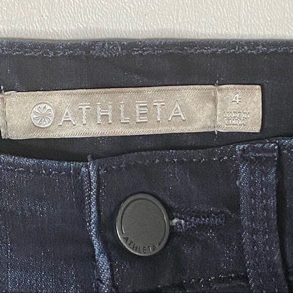 Athleta | Sculptek Dark Rinse High Rise Skinny Jeans - Picture 3 of 7